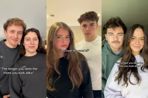 장기 연애 커플 특: 서로 닮음