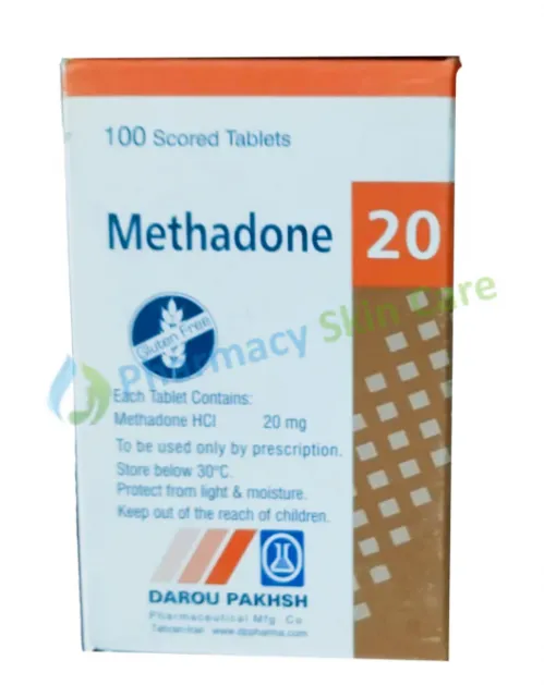 강력한 합성 오피오이드(마약성 진통제) 중 하나인 돌로핀(메타돈) 자료사진