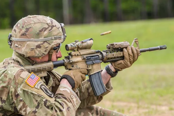 미군이 사용하는 MK 카빈 자료사진. 기사와 관계 없음