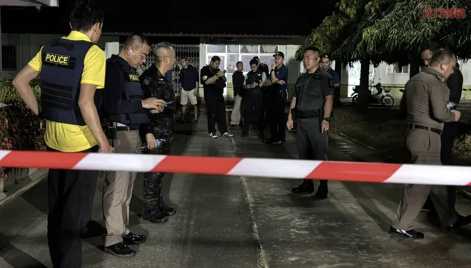 태국 남부의 한 사립학교에서 10대 소년이 총기를 난사해 교장이 숨지고, 학생 2명이 부상을 입는 참사가 발생했다. khaosod 캡처