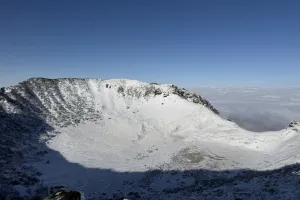 설국으로 변한 제주, 겨울 한라산 눈꽃 산행
