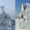영하 20도는 옛말…한겨울에 ‘영상권’ 하얼빈, 얼음축제 조기 종료