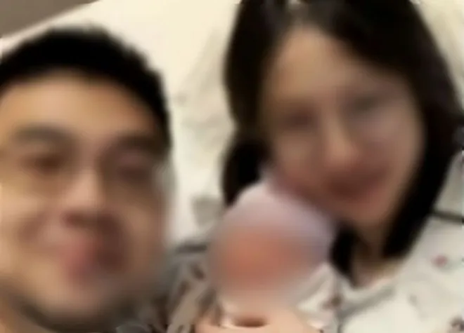 23시간의 출산 과정을 촬영해 공개했다가 계정이 차단된 중국 인플루언서. 중국 SNS 캡처