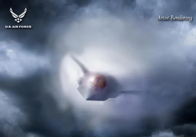 미 공군의 6세대 전투기 F-47 상상도. 미 공군(USAF)