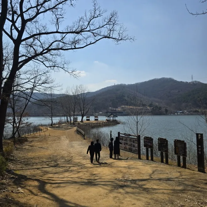 박두진 문학길의 모습