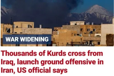 thumbnail - 트럼프, 결국 ‘대리 지상전’ 시작…쿠르드족 “美 요청으로 이란 지상 공격 감행”