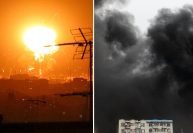 [영상] 지옥문 열렸다…시커먼 ‘기름비’에 독성가스까지, 재앙 속 이란 상황 [포착]