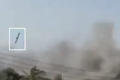 thumbnail - “학교 바로 옆 떨어졌다”…美 토마호크 7초 타격 순간