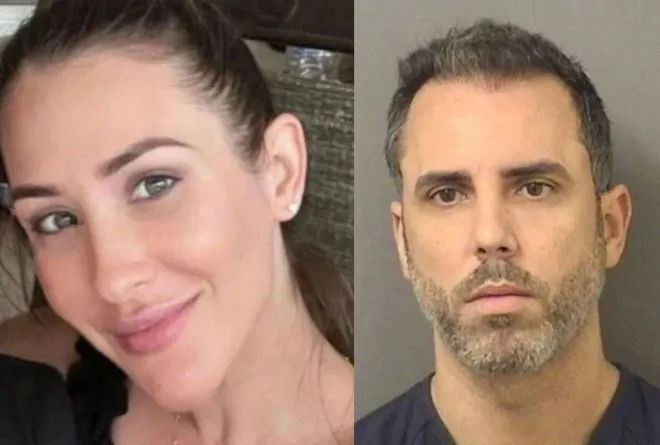 플로리다에서 동료 남성에게 살해된 간호사 린다 캄피텔리(왼쪽)와 용의자 르네 페레즈. 17개월간의 수사 끝에 페레즈는 체포돼 살인 등 혐의로 구금됐다. 팜스웨스트 장례식장·팜비치카운티 보안관실 제공