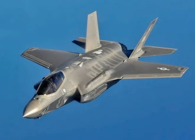 미국 공군의 F-35A 스텔스 전투기 자료사진. 위키피디아 제공