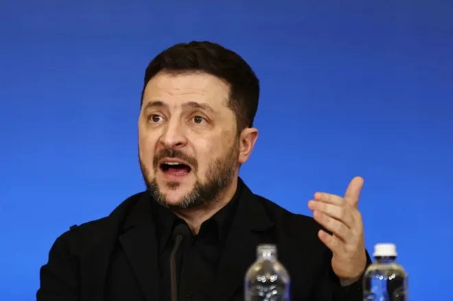 볼로디미르 젤렌스키 우크라이나 대통령. AFP 연합뉴스
