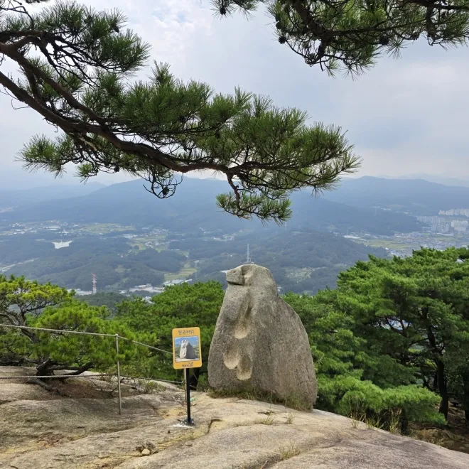 불곡산 명소 펭귄바위