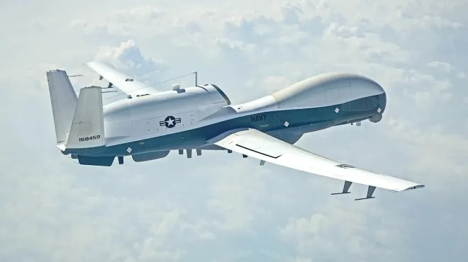 MQ-4C 트리톤 드론. 미 해군 제공