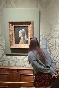 요하네스 페르메이르, ‘진주귀걸이 소녀’, 1665, 캔버스에 유채,  44.5x39㎝, 마우리츠하위스