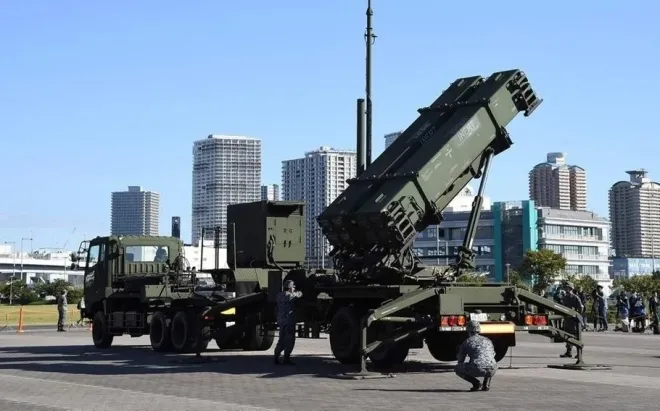 오키나와에 상시 배치된 일본의 패트리엇 PAC-3 부대. PAC-3는 탄도미사일 요격용 방공체계다. 일본 방위성 제공