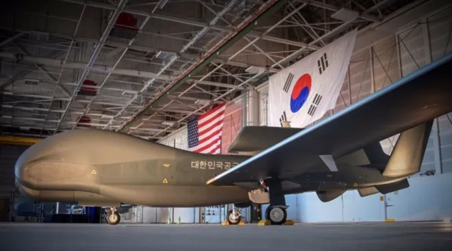 RQ-4 글로벌 호크. 한국 공군 제공