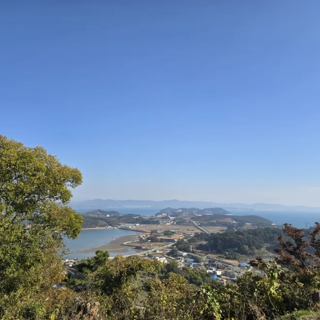 오로봉의 원산도 풍경