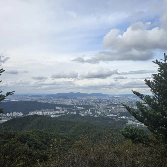 청계산 풍경