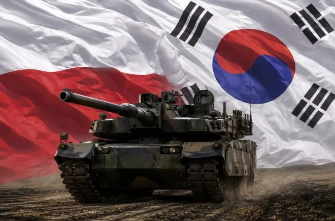 K2 흑표 전차. AI 생성 이미지