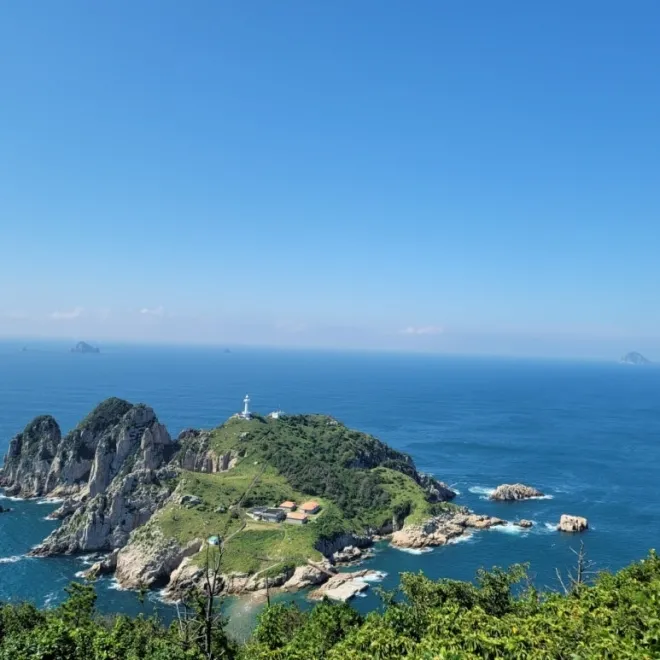 매물도 쿠크다스섬