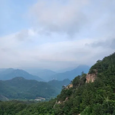 도락산 풍경