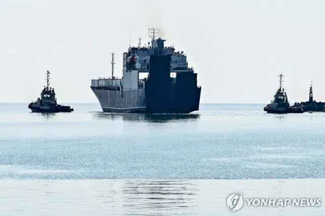 흑해의 화물선. 기사 내용과 관련 없음. 타스 연합뉴스