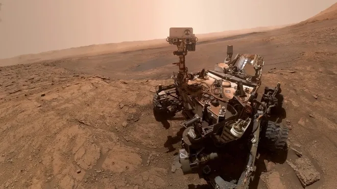 큐리오시티가 촬영한 셀카 사진. NASA 제공