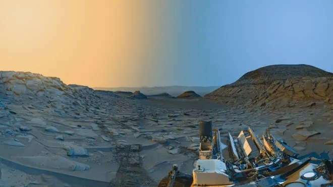 큐리오시티가 촬영한 화성의 풍경. NASA/JPL-Caltech 제공