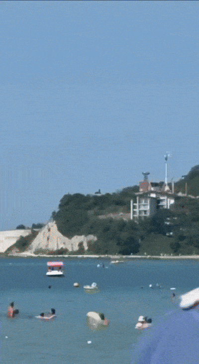 텔레그램 등 소셜미디어 공유된 드론 추락 폭발 모습