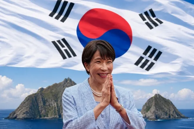 다카이치 사나에 일본 총리. AP 연합뉴스. 독도 AI 생성 이미지