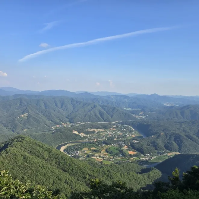 금학산 수태극의 모습
