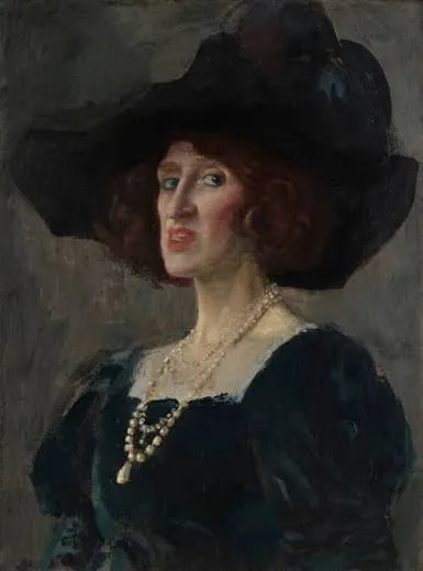 어거스터스 존, ‘오톨린 모렐 부인’, 1919, 캔버스에 유채, 69x51㎝, 국립초상화갤러리