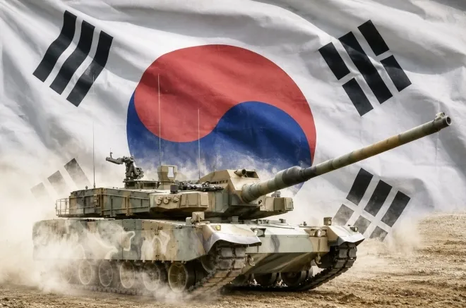 K2 전차. 현대로템 제공. AI 생성 이미지