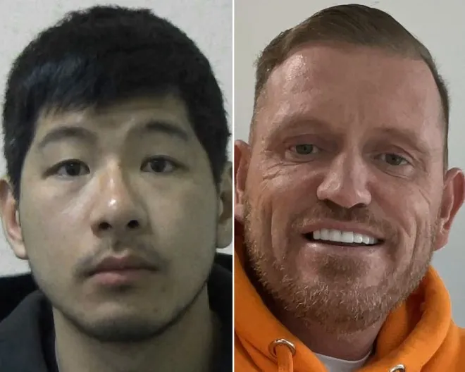 여성의 동의 없이 사적인 사진과 영상을 온라인 유료 플랫폼에 올려 수익을 챙긴 혐의로 유죄 판결을 받은 알렉산더 탕(왼쪽)과, 여성을 강압적으로 통제하며 성적 콘텐츠 제작을 요구하고 성폭행 혐의로도 유죄 평결을 받은 딘 홈스. 노섬브리아 경찰 제공