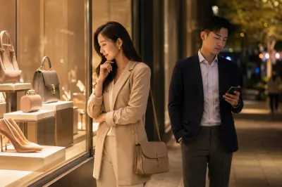 여성이 명품에 더 끌리는 ‘그 시기’ 있었다…남성이 안 본다 하자 반전