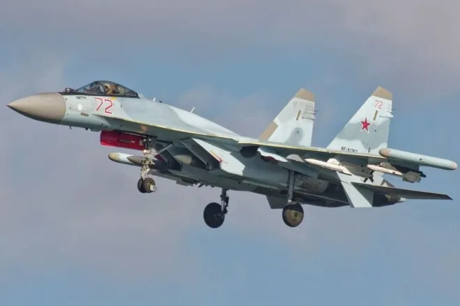 러시아 전투기 Su-35S 자료사진
